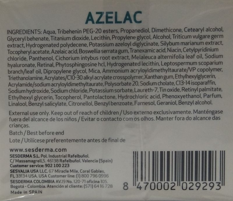 Azelac Facial Cream